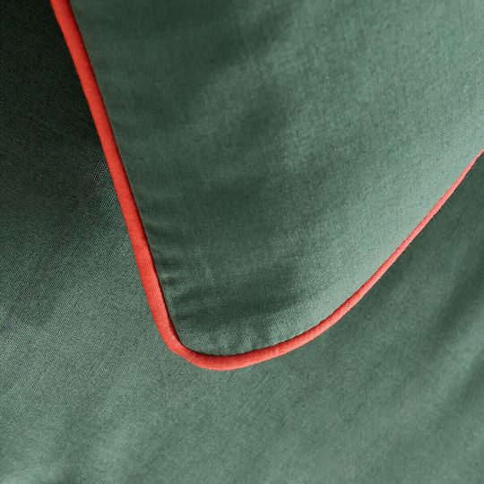 La Redoute Interieurs Green Pillowcase 50x70cm