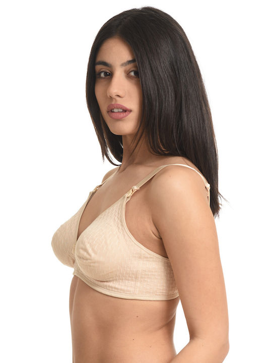 Kom Sutien de maternitate și alăptare cu Clips Beige Kom Sutien de maternitate și alăptare cu Clips Beige