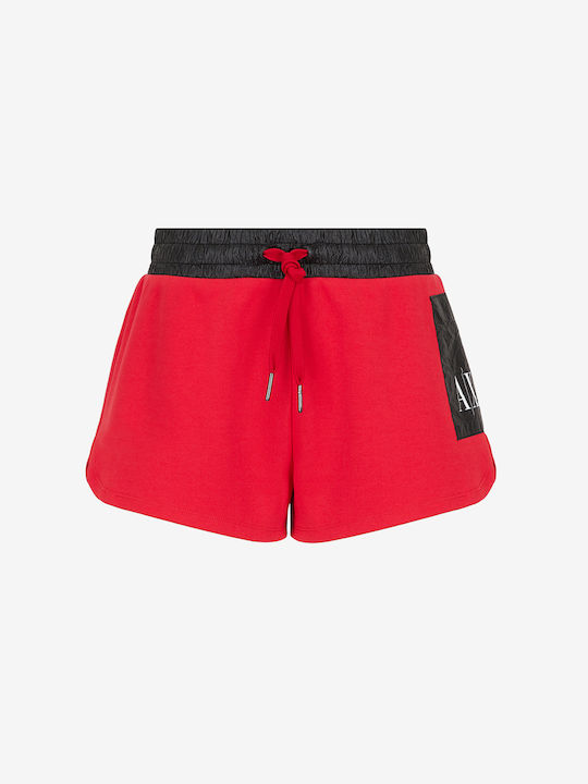 Women's High-waisted Shorts Red