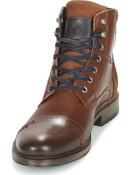 Hokes Leder Braun Stiefel