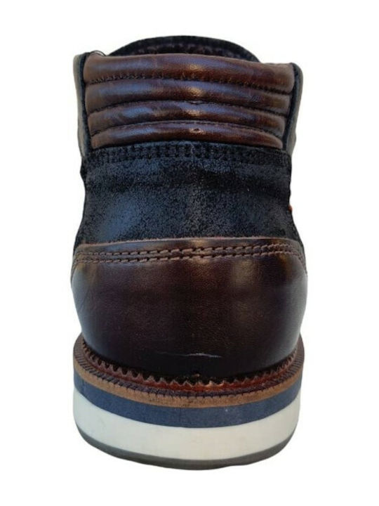 Leder Schwarz Herrenstiefel