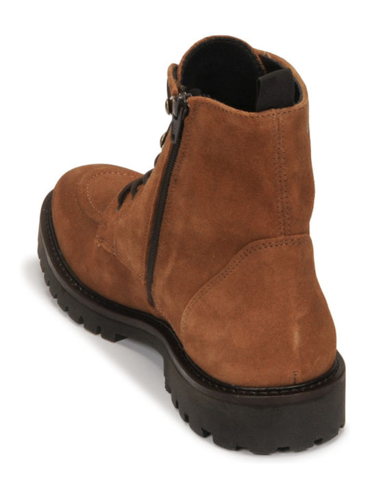 Wildleder Braun Herrenstiefel