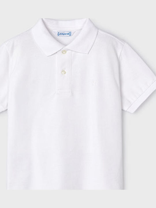 Kids' Polo Short Sleeve White