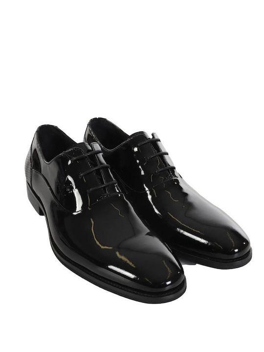 Men's Patent Leather Dress Shoes Black