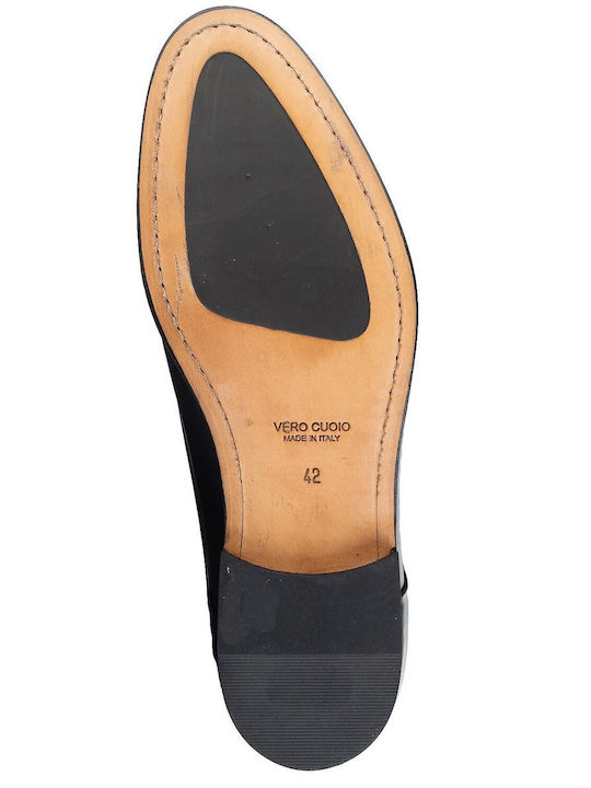 Leder Herrenschuhe Schwarz