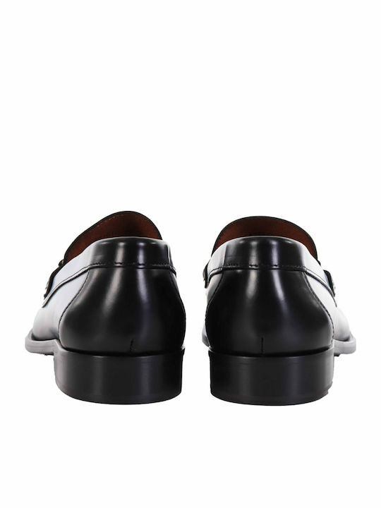 Men's Leather Loafers Black