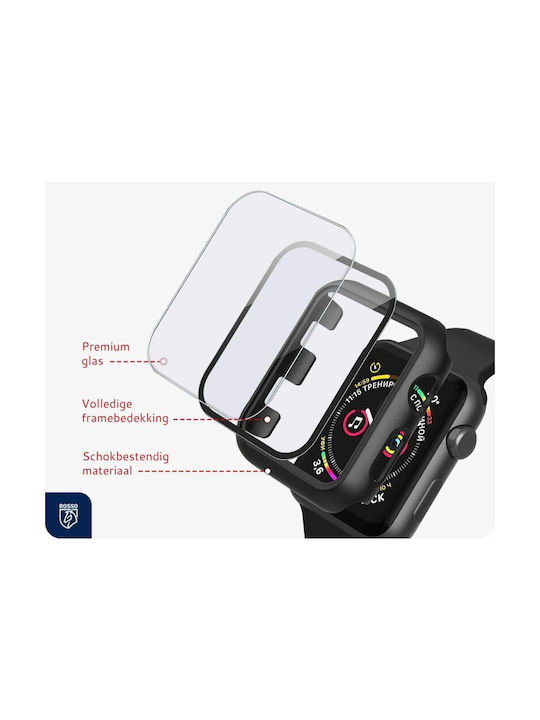 Rosso Plastikhülle in Schwarz Farbe für Apple Watch 10 42 mm Rosso Plastikhülle in Schwarz Farbe für Apple Watch 10 42 mm