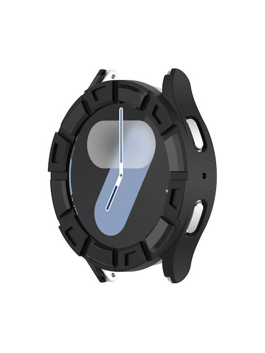 Protectoare Carcasă de Silicon în culoarea Negru pentru Samsung Galaxy Watch 7 40mm