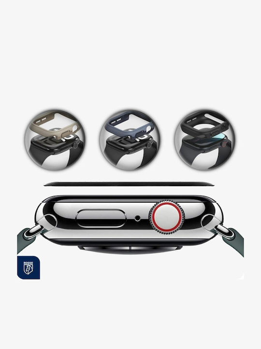 Rosso Tempered Glass για το Apple Watch 9, 8, 7 - Apple 2τμχ