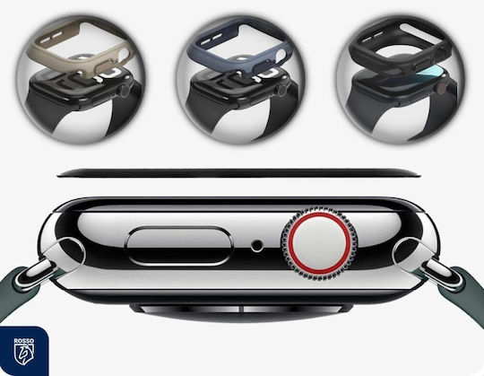 Rosso Gehärtetes Glas für das Apple Watch 10 42 mm 2Stück