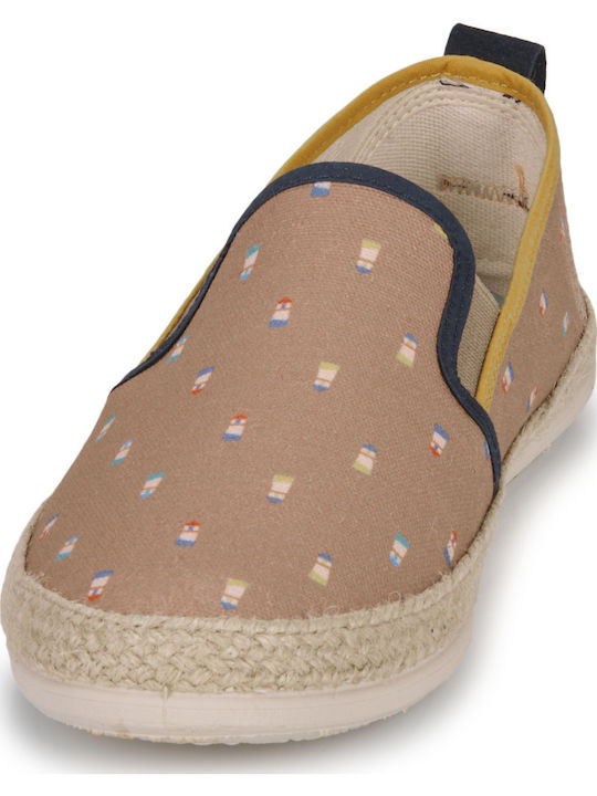 Din material textil Espadrile pentru bărbați în culoarea Bej