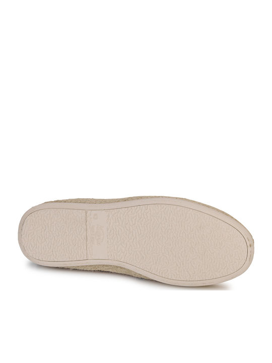 Din material textil Espadrile pentru bărbați în culoarea Bej