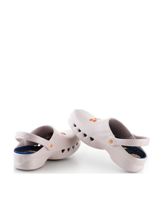 Wock Nube Women's Clogs Pink