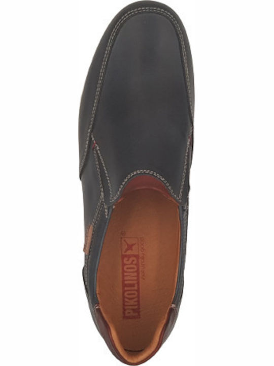 Men's Anatomic Leather Casual Shoes Blue