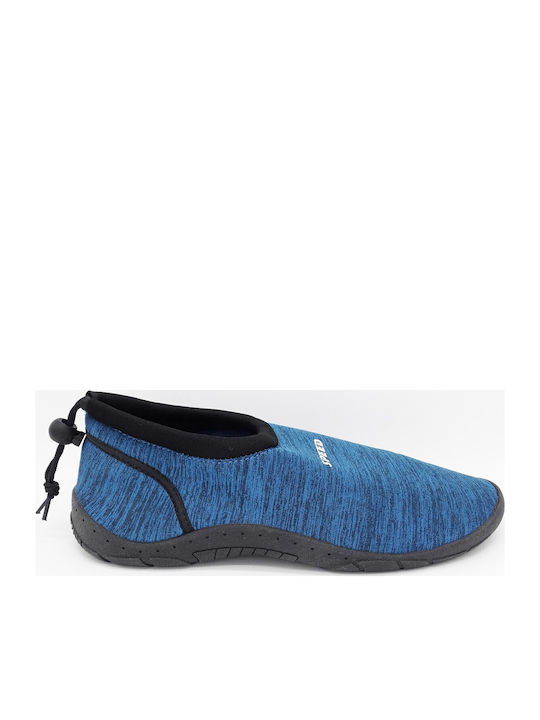 Aquasock Herren Strandschuhe Code 20610 Damen Größe 37-41 Blau Sohle Rubber