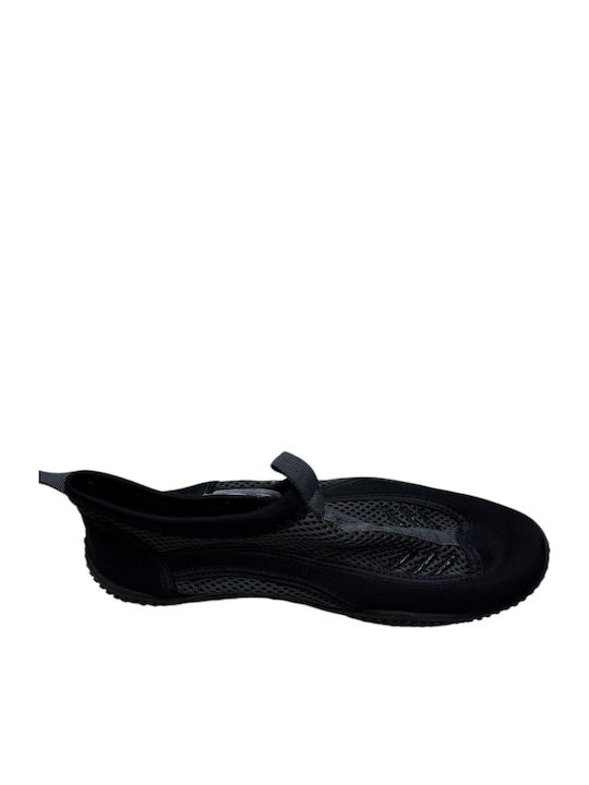 Aquasock Beach Shoe Self-Adhesive Code 20608 Men's Size 40-46 Black