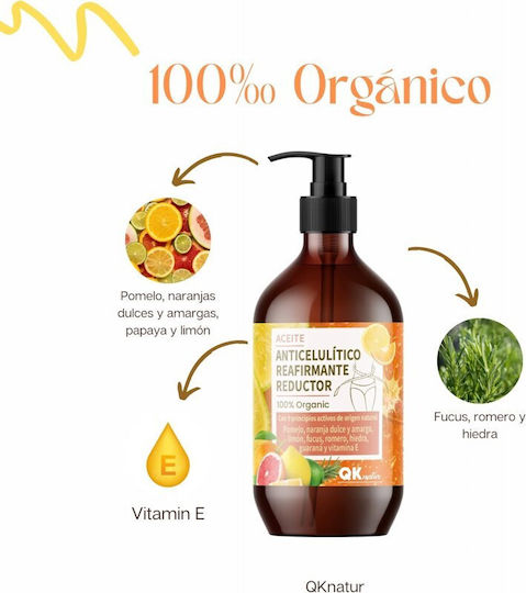 Qknatur Έλαιο για Κυτταρίτιδα & Σύσφιξη 250ml