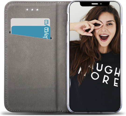 Jaym Klapphülle Samsung Galaxy A13 4G Magnetische Funktion Stand Blau