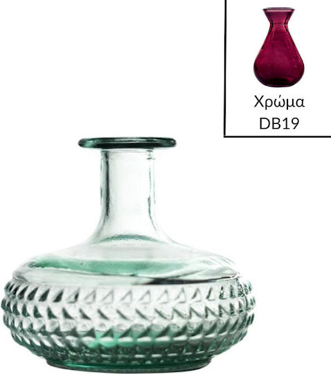Vidrios San Miguel Glass Pink Vase
