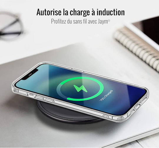 Jaym Case Für iPhone 16 Plus Kompatibel Mit Kabellosem Aufladen Transparente