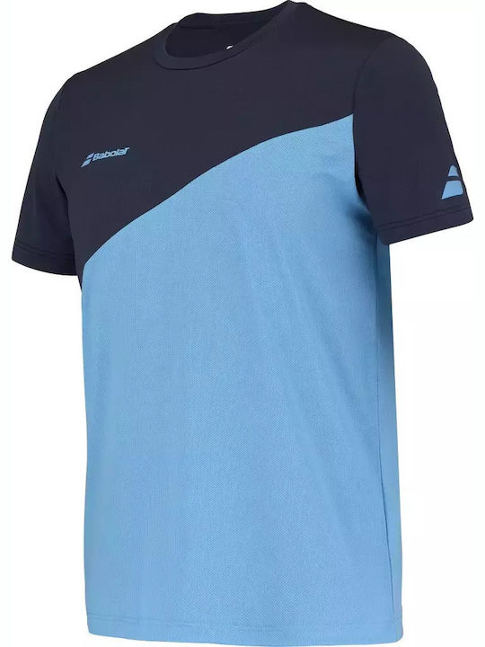 Babolat Drive Crew 2MS25011X-4035 Men's Blue Tennis Shirt