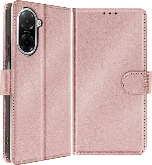 Avizar Case Xiaomi Redmi A5 Clamshell Wallet Video Holder Rose Gold