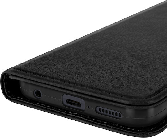Avizar Case Motorola Edge 20 Lite Clamshell Wallet Video Holder Black