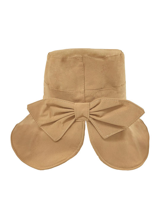 Fabric Women's Hat Brown