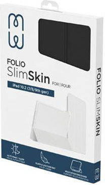 Mw Case Ipad Air 11” Folio Slimskin Series Apple Pencil Holder Black