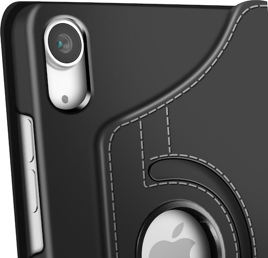 Akashi Case Ipad 11 2025 10 2022 Rotating Support Landscape Portrait Black