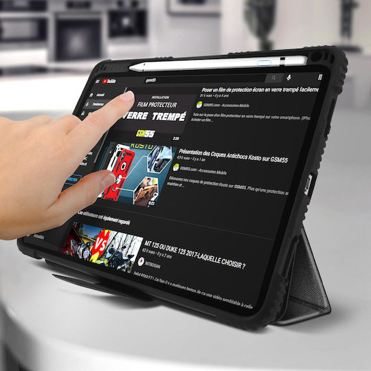 Apple iPad Pro 11 2020/air 2020 Akashi Karten Video Halter Schwarz