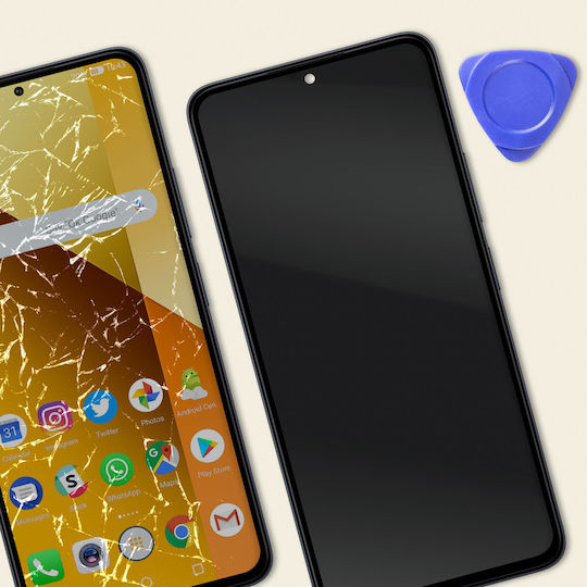 Relife Ecran + Ramă Redmi Note 13 5G Negru