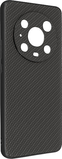 Protective Case Honor Magic4 Pro Hard Back Soft Contour Carbon Effect Black