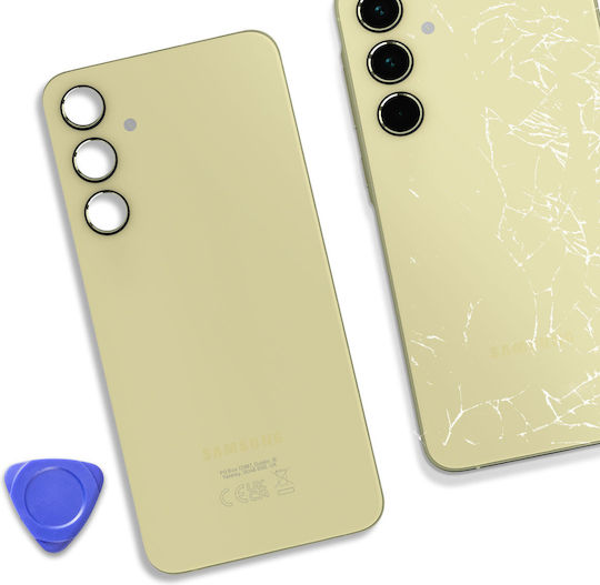 Clappio Replacement Rear Cover Samsung Galaxy A35 Pale Green