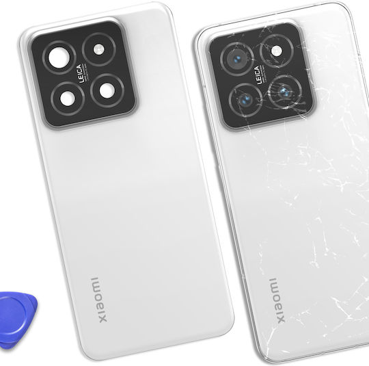 Xiaomi Rear Window Xiaomi 14 Original Service Pack White