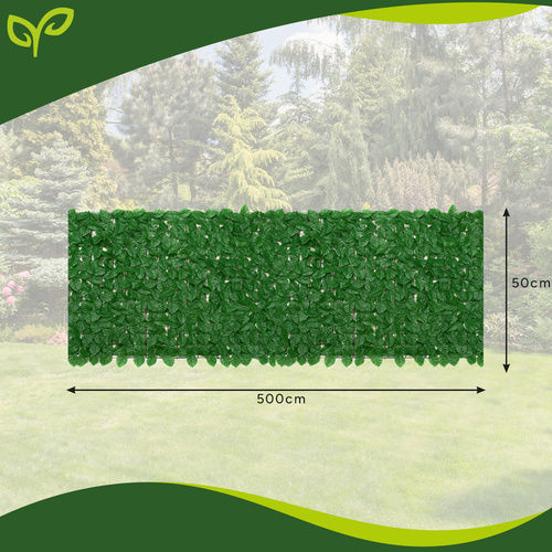 Gardlov Künstliches Laubpaneel 5m x 50cm