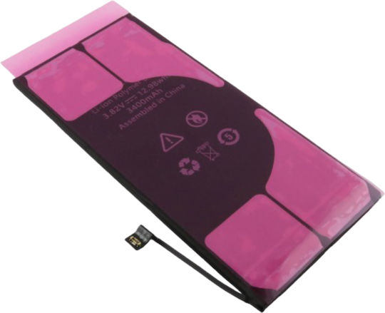 Baterie Avizar iPhone 8 Plus Li-polimer 3.82V 3400mAh 12.98Wh Ref 616-00367 Neagră