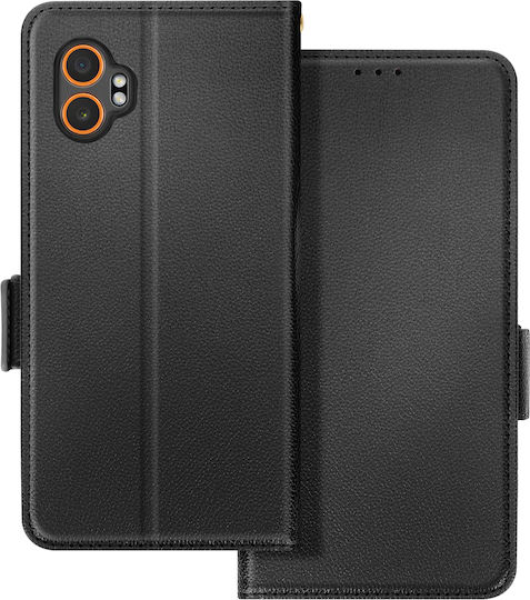 Avizar Klapphülle Galaxy Xcover 7 Pro Handgelenkriemen Brieftasche Halter Schwarz