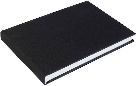 Watercolour Notebook Black Watercolour Book K&p 17x15.6 Cm Landscape