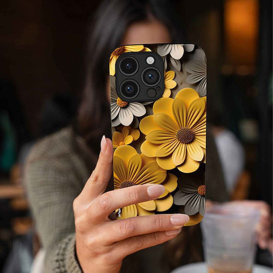 Калъф Sonique 3D Flower Series Realme GT 7 5G Realme GT 7T 5G Жълт