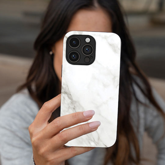 Калъф Sonique Marble Series Motorola Edge 50 Neo 5g Бял