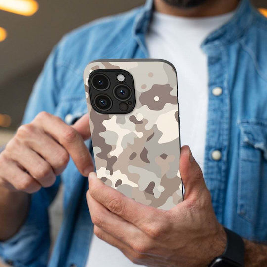 Калъф Sonique Camouflage Army Series Motorla Edge 50 Neo 5g Бежов