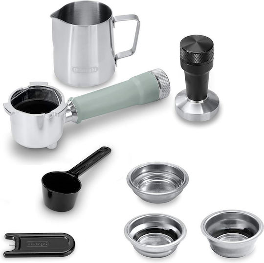 De'Longhi Dedica Duo Automatic Espresso Machine 1450W Pressure 15bar Green