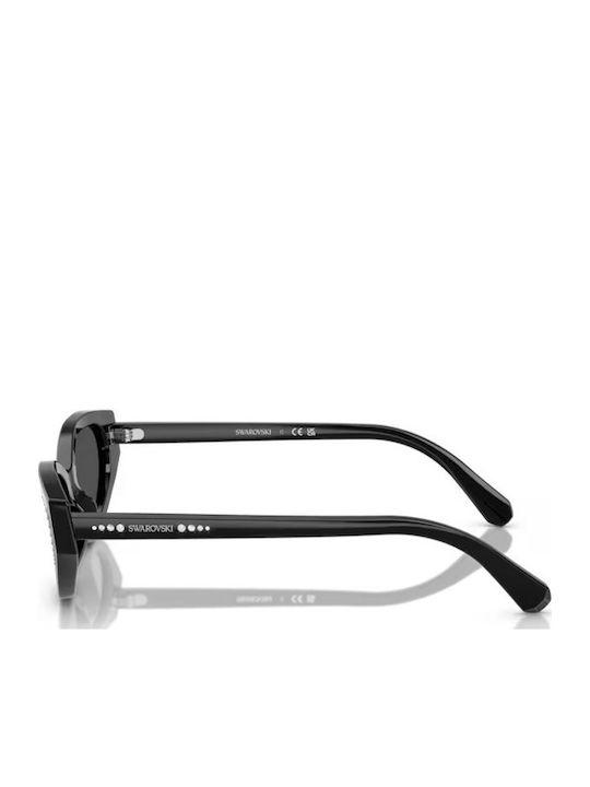 Swarovski Feminini Ochelari de soare cu Negru Cadru și Negru Lentilă 6030 100187