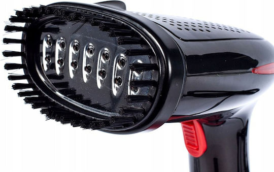 Kleiderdampfer Hand 1500W mit Behälter 280ml Schwarz