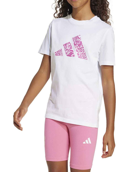 Kids' T-shirt White ANIMAL