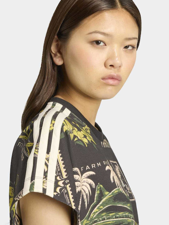 Dress Καλοκαιρινό Mini Αθλητικό Φόρεμα T-shirt Κοντομάνικο Μαύρο