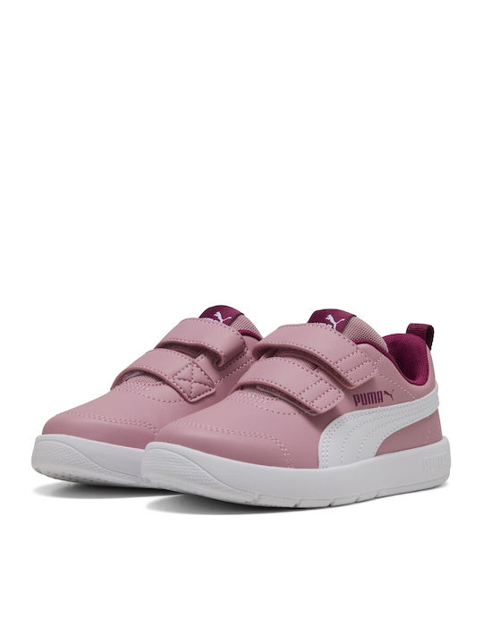 Courtflex V3 Kids Sneakers with Scratch Pink