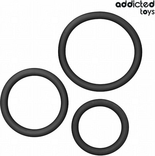 Addicted Toys Σετ Δαχτυλίδια Πέους Σιλικόνης