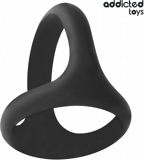 Addicted Toys Δαχτυλίδι Πέους Μαύρο